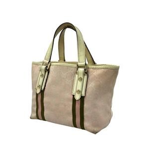 Gucci Bag Canvas Tote GG Shelly